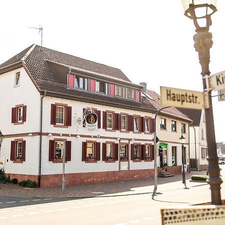 Hotel Löwen Eggenstein-Leopoldshafen Exterior foto